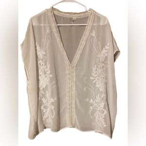 Bundle Of 3 Size Large Women’s Tops Shirts Blouses 2 Cato & 1 Julie’s Closet